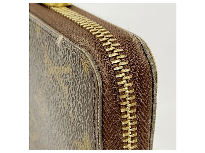 Louis Vuitton Monogram Zippy Wallet Braun - Ansicht 6