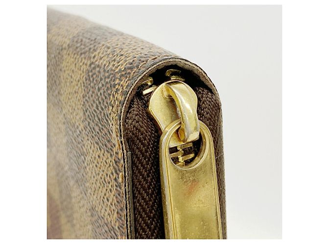 Louis Vuitton Damier Zippy Long Wallet in Ebene Damier ebene - Ansicht 7