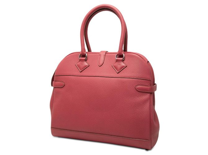 Hermès Borsa Hermes Atlas 35 Rosa Rosso - vista 2