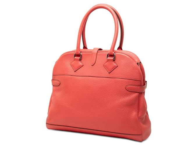 Hermès Borsa Hermes Atlas 35 Rosso - vista 2