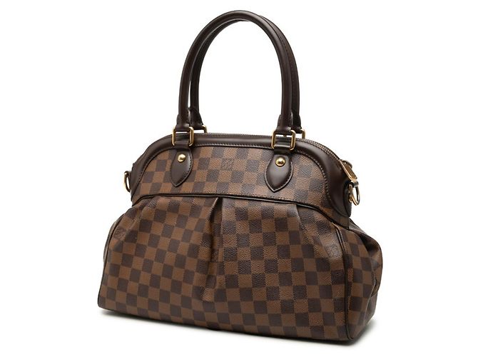 Borsa Louis Vuitton Damier Trevi PM Marrone - vista 2