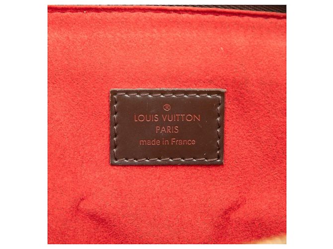 Borsa Louis Vuitton Damier Trevi PM Marrone - vista 5