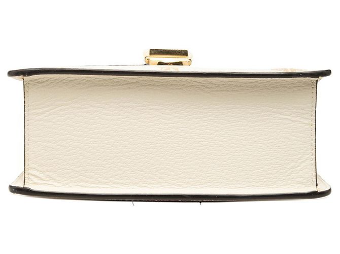 Bolso Mini Sylvie Gucci Bee & Star Blanco - vista 3
