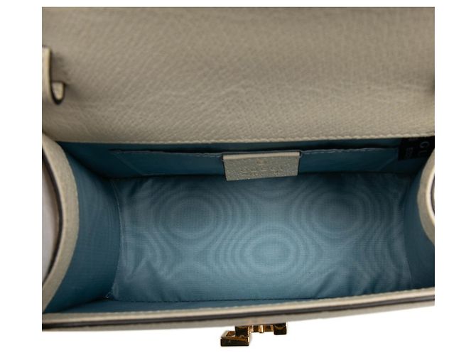 Bolso Mini Sylvie Gucci Bee & Star Blanco - vista 4