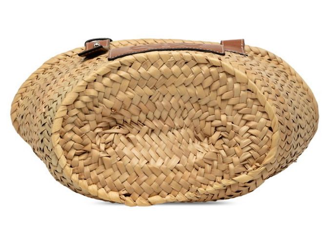 Borsa Cesto Loewe Anagram Marrone - vista 3