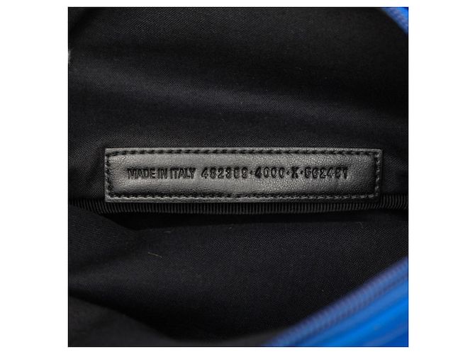 Borsa a cintura Balenciaga Explorer Blu - vista 6