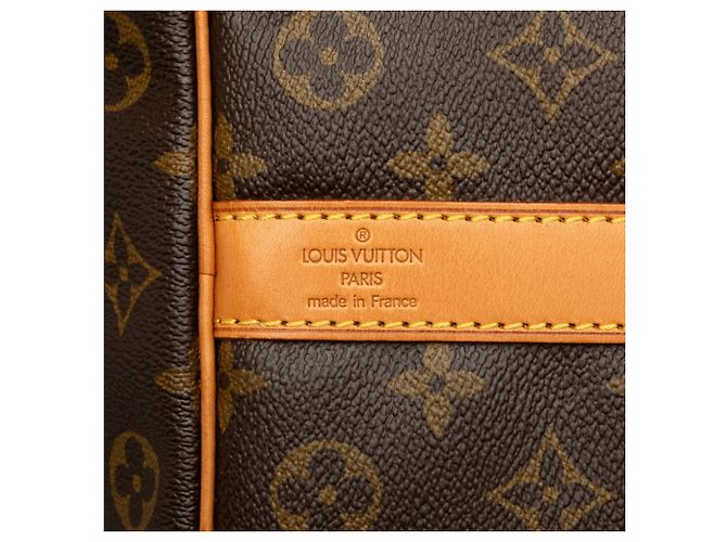 Louis Vuitton Monogram Keepall Bandoulière 50 Marrone - vista 5