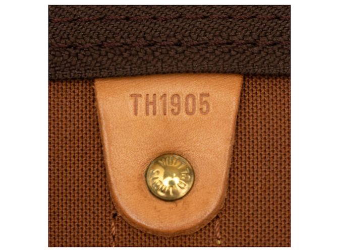 Louis Vuitton Monogram Keepall Bandoulière 50 Marrone - vista 6