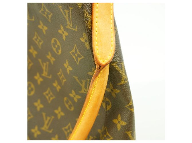 Borsa a tracolla Louis Vuitton Monogram Looping GM Marrone - vista 6