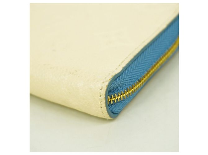 Louis Vuitton Monogram Empreinte Zippy Coin Purse Blu Crudo - vista 5