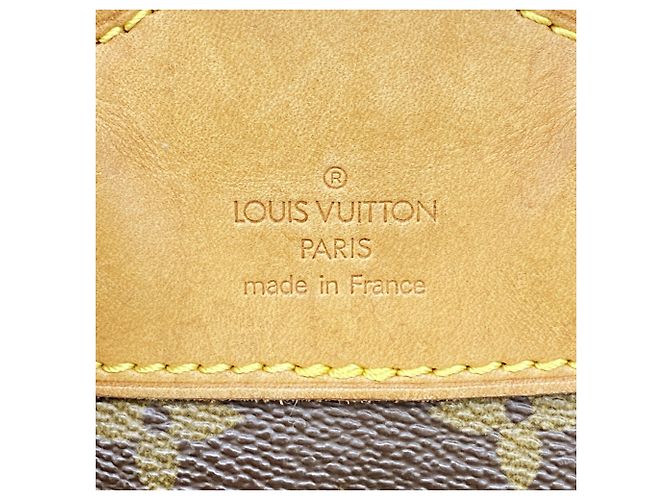 Zaino Louis Vuitton Monogram Montsouris MM Marrone - vista 5