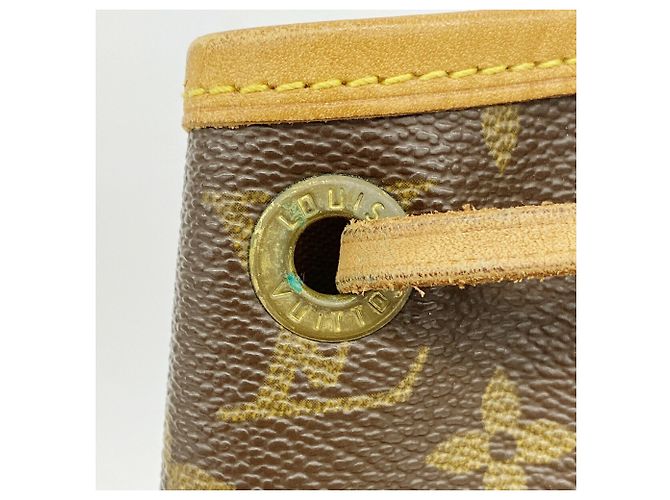 Zaino Louis Vuitton Monogram Montsouris MM Marrone - vista 7