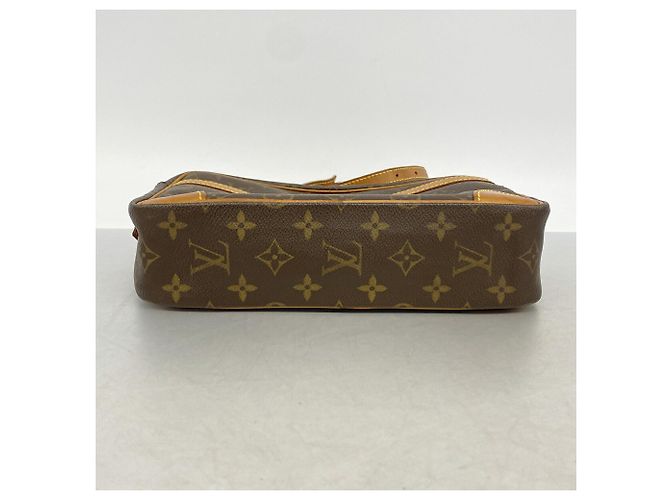 Bolso de hombro Louis Vuitton Monogram Trocadero 27 Castaño - vista 3