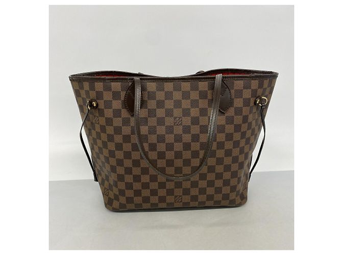 Borsa Tote Louis Vuitton Damier Neverfull MM Damier ebene - vista 11