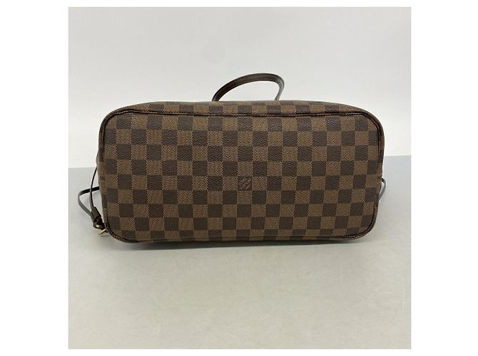 Borsa Tote Louis Vuitton Damier Neverfull MM Damier ebene - vista 3