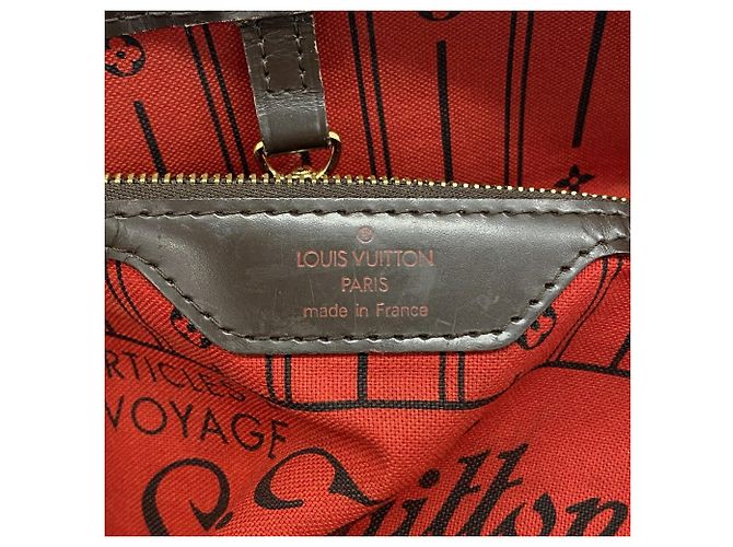 Borsa Tote Louis Vuitton Damier Neverfull MM Damier ebene - vista 5