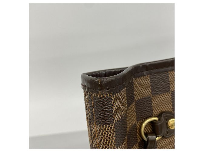 Borsa Tote Louis Vuitton Damier Neverfull MM Damier ebene - vista 7