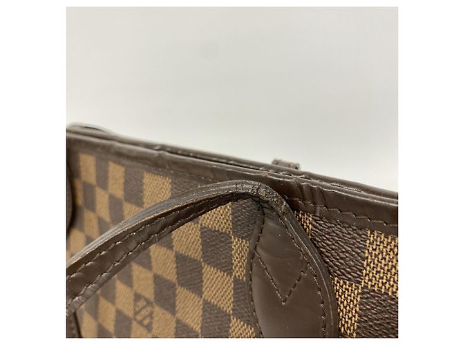 Borsa Tote Louis Vuitton Damier Neverfull MM Damier ebene - vista 9