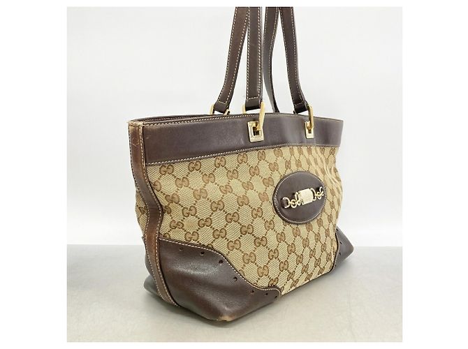 Bolso Tote Gucci GG Canvas Horsebit - vista 2