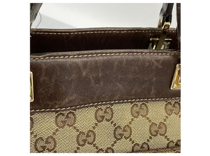 Bolso Tote Gucci GG Canvas Horsebit - vista 6