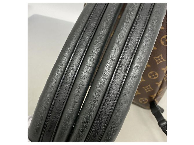 Zaino Louis Vuitton Monogram Palm Springs PM Marrone - vista 9