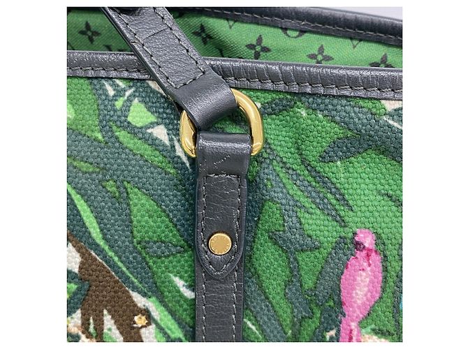 Borsa Tote Louis Vuitton Aiol Cabas PM Verde - vista 10