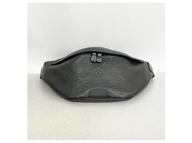 Sac banane Louis Vuitton Monogram Shadow Discovery PM Noir - Ansicht 3