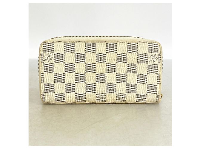 Louis Vuitton Damier Azur Zippy Wallet Weiß - Ansicht 9