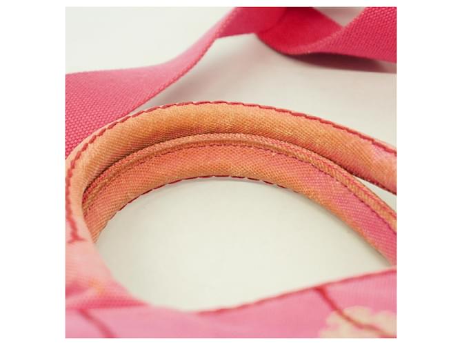 Borsa Prada Canapa Canvas Rosa - vista 6
