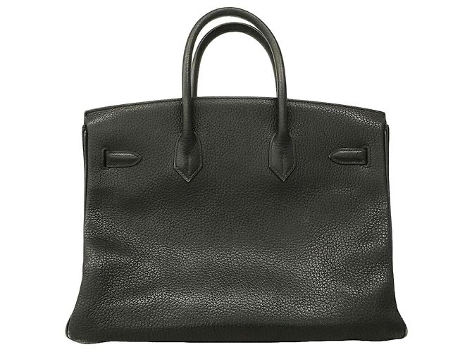 Hermès Borsa Hermes Birkin 35 in pelle Togo nera Nero - vista 14