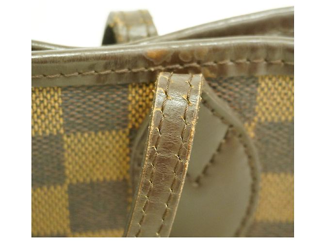 Borsa Tote Louis Vuitton Damier Neverfull PM Damier ebene - vista 10
