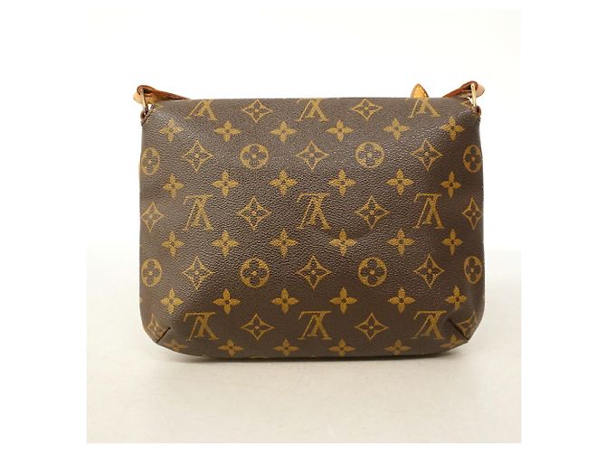 Borsa a tracolla Louis Vuitton Monogram Musette Tango Marrone - vista 10