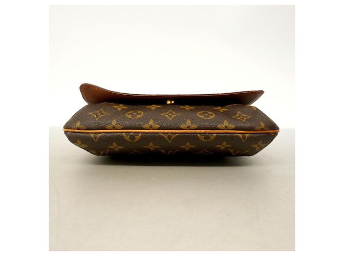Borsa a tracolla Louis Vuitton Monogram Musette Tango Marrone - vista 3