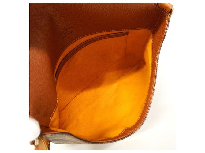 Borsa a tracolla Louis Vuitton Monogram Musette Tango Marrone - vista 4