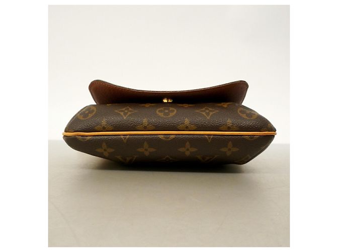Borsa a tracolla Louis Vuitton Monogram Musette Salsa Marrone - vista 3