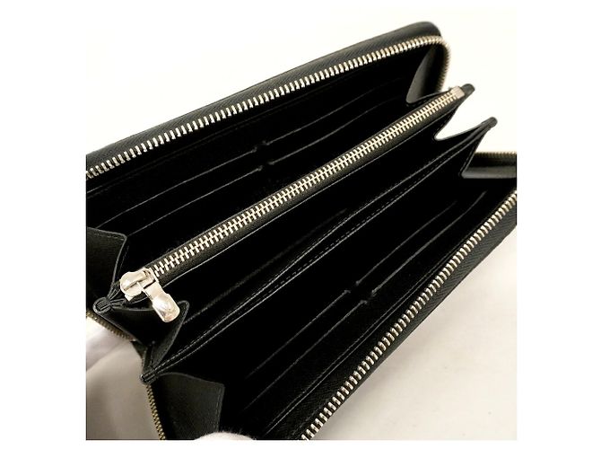 Louis Vuitton Epi Zippy Wallet Schwarz - Ansicht 4