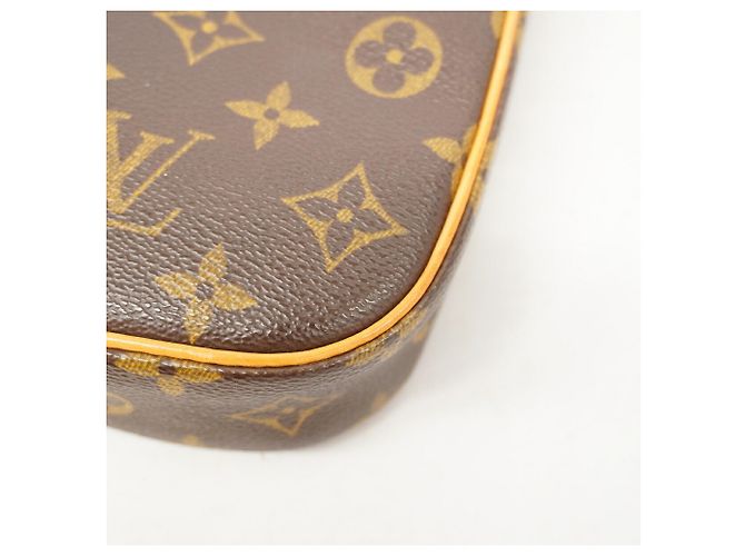 Slender Borsa Louis Vuitton Monogram Pochette Gange Marrone - vista 7