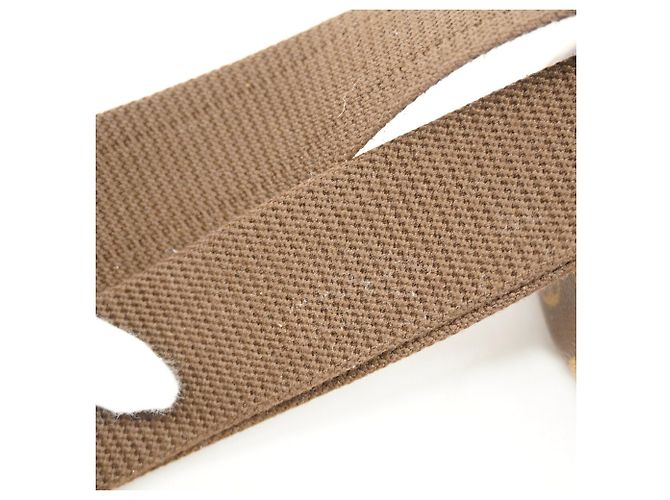 Slender Borsa Louis Vuitton Monogram Pochette Gange Marrone - vista 9