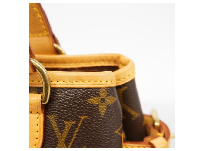 Borsa Louis Vuitton Monogram Batignolles Marrone - vista 7