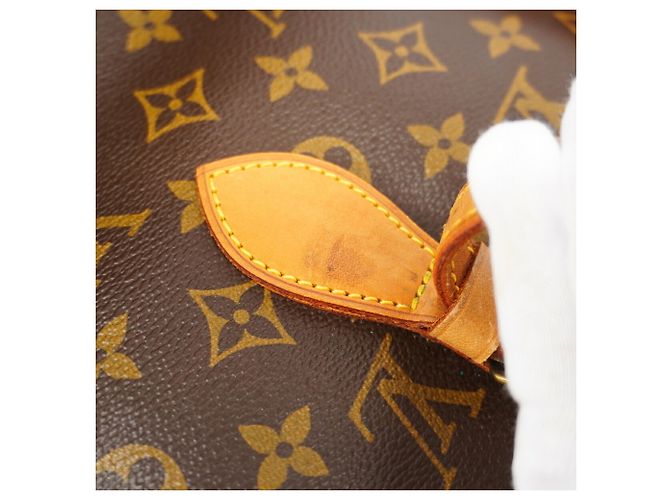 Borsa Tote Louis Vuitton Monogram Bucket PM Marrone - vista 10
