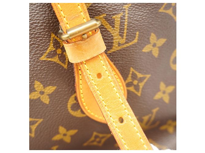 Borsa Tote Louis Vuitton Monogram Bucket PM Marrone - vista 12