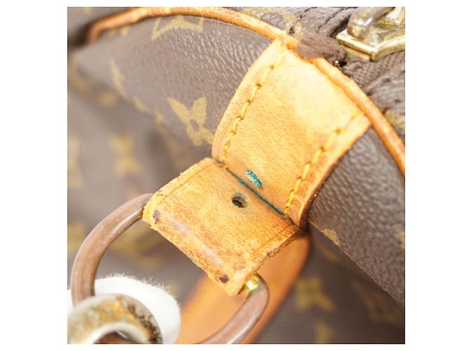 Louis Vuitton Monogram Keepall Bandoulière 45 Marrone - vista 14