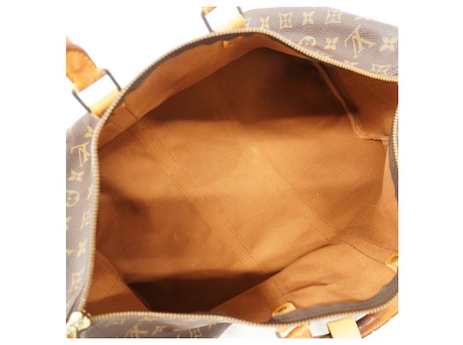 Louis Vuitton Monogram Keepall Bandoulière 45 Marrone - vista 4
