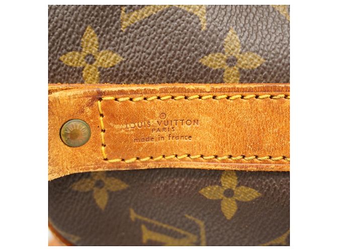 Louis Vuitton Monogram Keepall Bandoulière 45 Marrone - vista 5