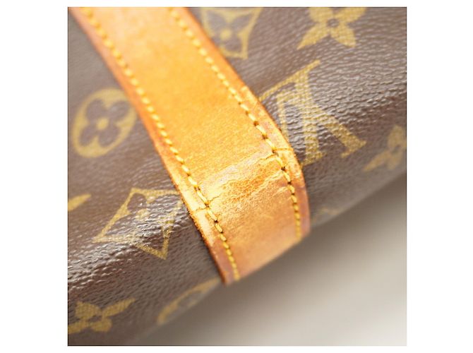 Louis Vuitton Monogram Keepall Bandoulière 45 Marrone - vista 8