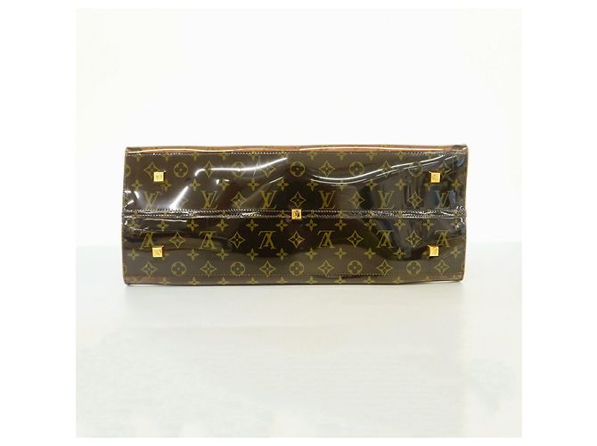 Borsa Cabas Cruise Louis Vuitton Monogram Vinyl Marrone - vista 3