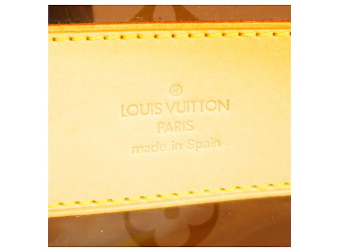 Borsa Cabas Cruise Louis Vuitton Monogram Vinyl Marrone - vista 5