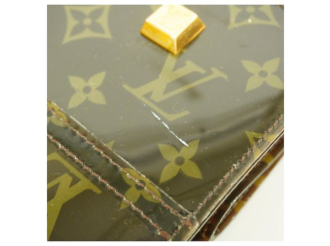 Borsa Cabas Cruise Louis Vuitton Monogram Vinyl Marrone - vista 6
