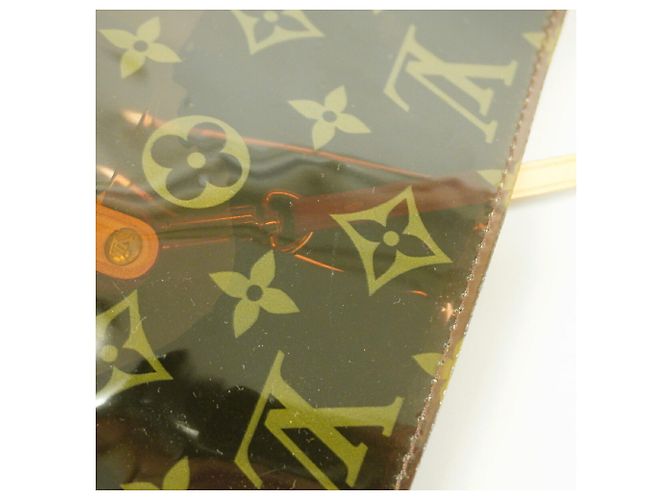 Borsa Cabas Cruise Louis Vuitton Monogram Vinyl Marrone - vista 7