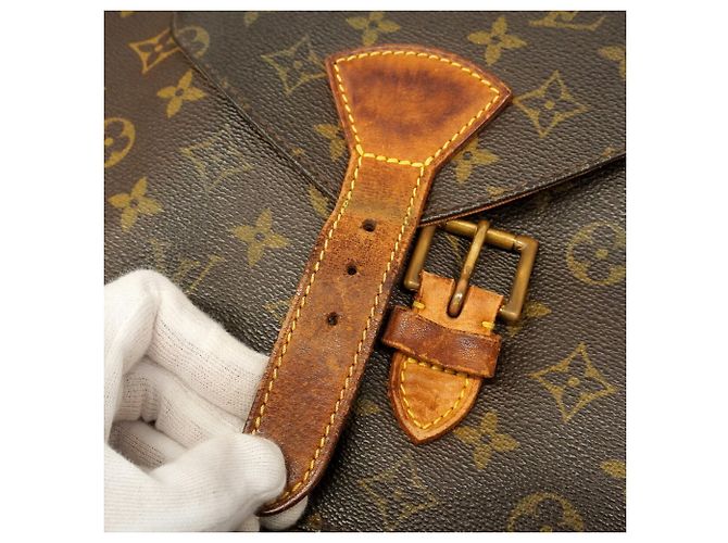 Zaino Louis Vuitton Monogram Montsouris GM Marrone - vista 10
